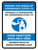 Prevent Coronavirus - Hand Sanitizer Available Bilingual Spanish with Icon Portrait - Wall Sign