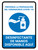 Prevent Coronavirus - Please Use Hand Sanitizer Spanish with Icon Portrait - Wall Sign