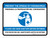 Prevent Coronavirus - Sanitize Hands Before Entering Bilingual with Icon Landscape - Wall Sign