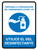 Prevent Coronavirus - Use Hand Sanitizer Gel Spanish with Icon Portrait - Wall Sign