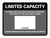 Limited Capacity: Maintain Social Distancing While Shopping Gray Landscape - Wall Sign