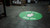 One Way Pointing Hand Green - SignCast™ S200 Virtual Sign