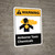 Warning: Airborne Toxic Chemicals with Icon ANSI Portrait - Wall Sign