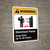 Warning: Electrical Panel Keep Clear 36 Inches with Icon ANSI Portrait - Wall Sign