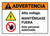 Warning: High Voltage Keep Away Spanish with Icons ANSI Landscape - Wall Sign
