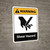Warning: Shear Hazard with Icon ANSI Portrait - Wall Sign