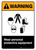 Warning: Wear Personal Protective Equipment with Icons ANSI Portrait - Wall Sign