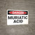 Danger: Muriatic Acid - Wall Sign