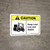 Caution: Keep Load Low And Stable with Icon ANSI Landscape - Wall Sign