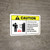 Caution: OSHA Regulations Electrical Panel Keep Clear with Icon ANSI Landscape - Wall Sign