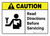 Caution: Read Directions Servicing with Icon Landscape - Wall Sign