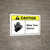 Caution: Wear Your Gloves with Icon ANSI Landscape - Wall Sign