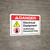 Danger: Electrical Equipment Authorized Personnel Only with Icons ANSI Landscape - Wall Sign