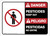 Danger: Pesticides Keep Out Bilingual Spanish ANSI - Wall Sign