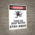 Danger: Thin Ice Stay Away - Wall Sign