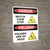 Danger: Watch Your Step Peligro Ver Su Paso - Wall Sign