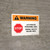 Warning: Stop - Authorized Personnel Only Landscape - Wall Sign