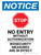 Notice: Stop - No Entry Biosecurity Measures Are In Effect Portrait - Wall Sign