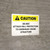 Caution: Do Not Attach Fall Protection to Crane Landscape - Wall Sign
