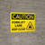 Caution: Forklift Traffic Lane Keep Clear Landscape - Wall Sign