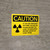 Caution: If Pregnant Please Inform Technologist with Radiation Graphic Landscape - Wall Sign
