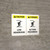 Caution: Low Headroom Bilingual Spanish Landscape - Wall Sign