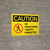 Caution: No Pedestrian Traffic Permitted Landscape - Wall Sign