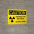 Caution: Radioactive Materials - Do Not Open Landscape - Wall Sign