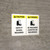 Caution: Safety Shoes Required Bilingual Spanish Landscape - Wall Sign