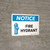 Notice: Fire Hydrant with Icon Landscape - Wall Sign