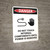 Danger: Do Not Touch Internal Components - Wall Sign
