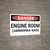 Danger: Engine Room Ammonia Gas - Wall Sign