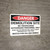 Danger: Demolition Site No Trespassing - Wall Sign