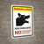 Beware Of Dog Dog Does Bite No Trespassing Portrait - Wall Sign