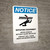 Notice: Rotating Equipment Portrait - Wall Sign