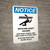 Notice: Rotating Shaft Hazard Keep Body Portrait - Wall Sign