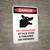 Danger: No Trespassing Attack Dogs And Firearms Portrait - Wall Sign