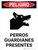 Peligro: Guard Dogs On Duty - Wall Sign