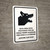This Area is Protected By A Vicious Dog Three Times Per Week Spanish Portrait - Wall Sign