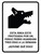This Area is Protected By A Vicious Dog Three Times Per Week Spanish Portrait - Wall Sign