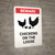Beware: Chickens On The Loose Landscape - Wall Sign