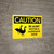Caution: Be Alert - Nesting & Aggressive Geese Landscape - Wall Sign