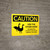Caution: Use The Other Door - The Geese Will Attack Landscape - Wall Sign