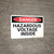 Danger: Hazardous Voltage Inside - Wall Sign