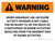 Warning: Arkansas Equine Activity Sponsor Not Liable Landscape - Wall Sign