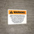 Warning: Michigan Equine Activity Sponsor Not Liable Landscape - Wall Sign