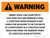 Warning: Texas Livestock Show Sponsor Is Not Liable Landscape - Wall Sign