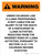 Warning: Colorado Llama Professional Is Not Liable Portrait - Wall Sign