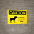 Caution: Horses Please Stay Back Landscape - Wall Sign
