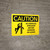 Caution: De-Energize Spreader Before Working on Auger Landscape - Wall Sign